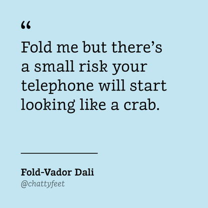 Fold-Vador Dali Paper Model