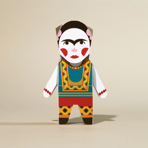 Frida Card-O Paper Model