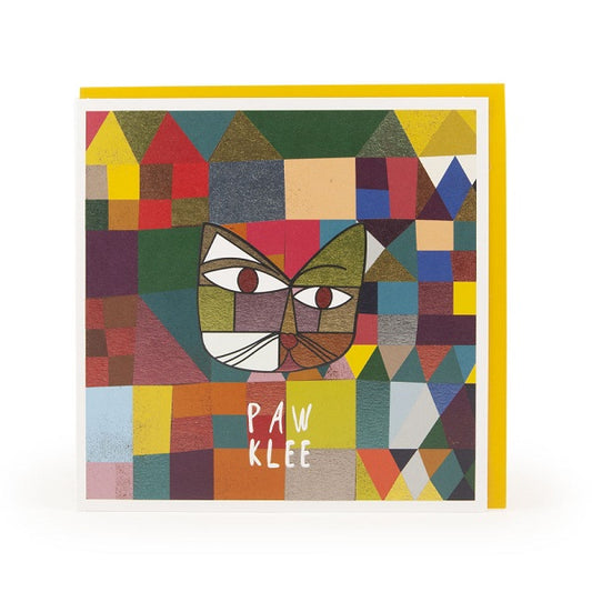 Paw Klee Greeting Card