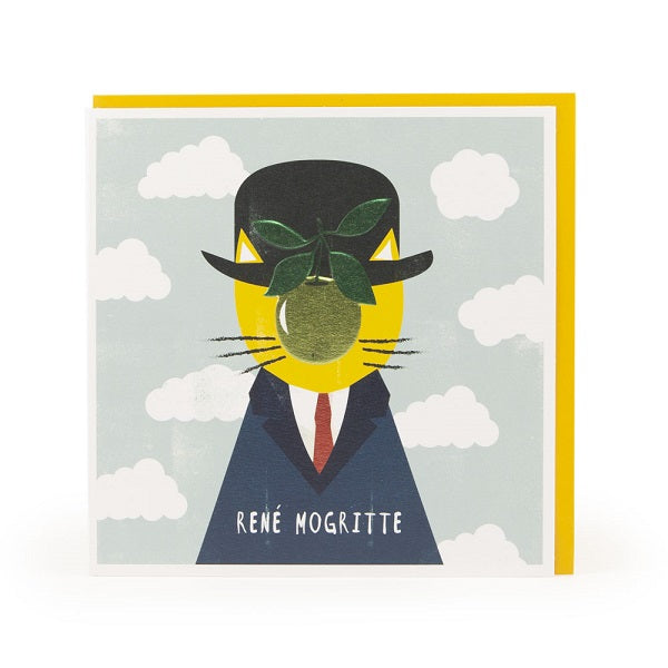 René Mogritte Greeting Card