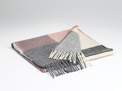 MCNUTT LAMBSWOOL CHECKERED Scarf and Tube Range