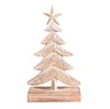 Wooden Tree With Star Decoration