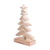 Wooden Tree With Star Decoration