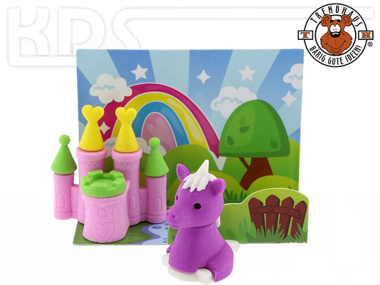 Unicorn eraser set