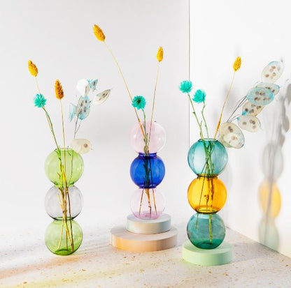 Triple Bubble Vase