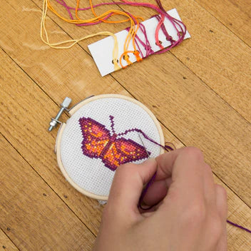Embroidery Kit Butterfly