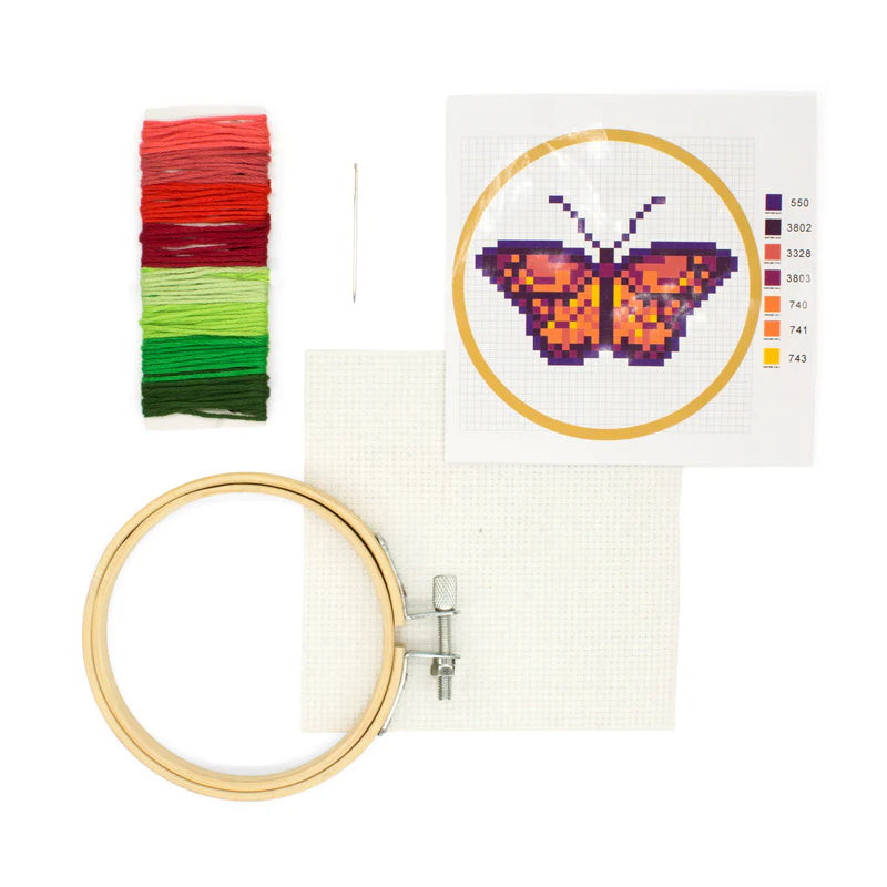 Embroidery Kit Butterfly