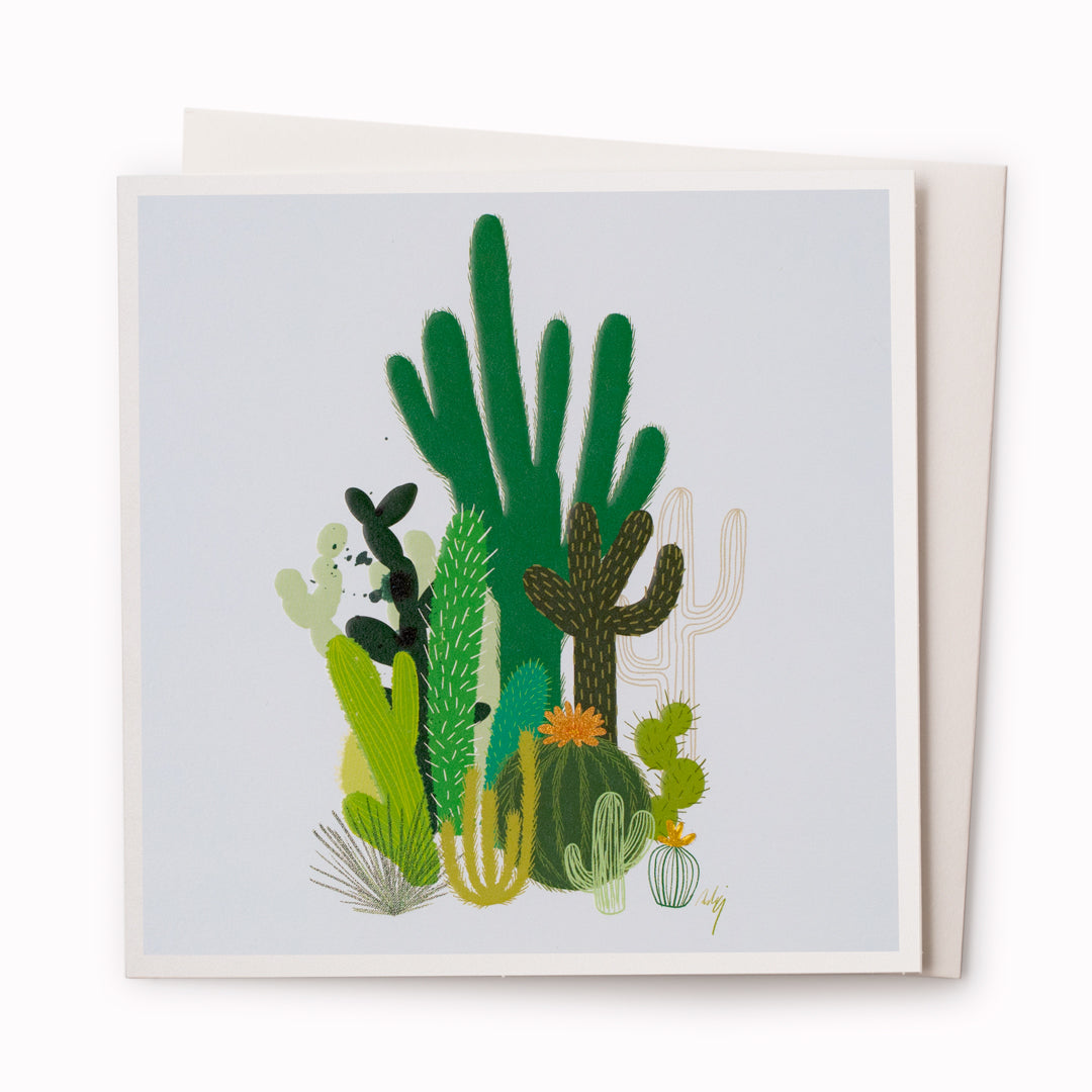 Cacti Greeting Card