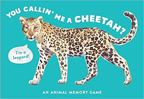 You Callin' Me a Cheetah?!  An Animal Memory Game