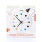 Cross Stitch Clock