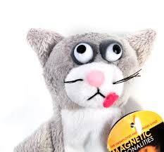 Schrodinger's Cat Magnetic Finger Puppet