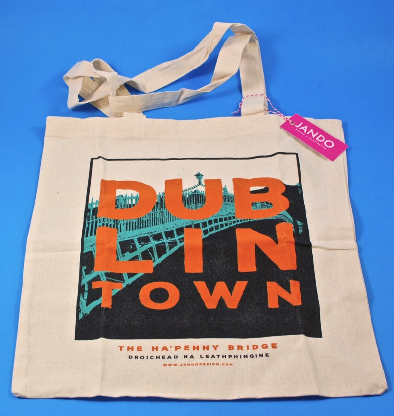 Dublin Ha'penny Tote Bag Jando Design