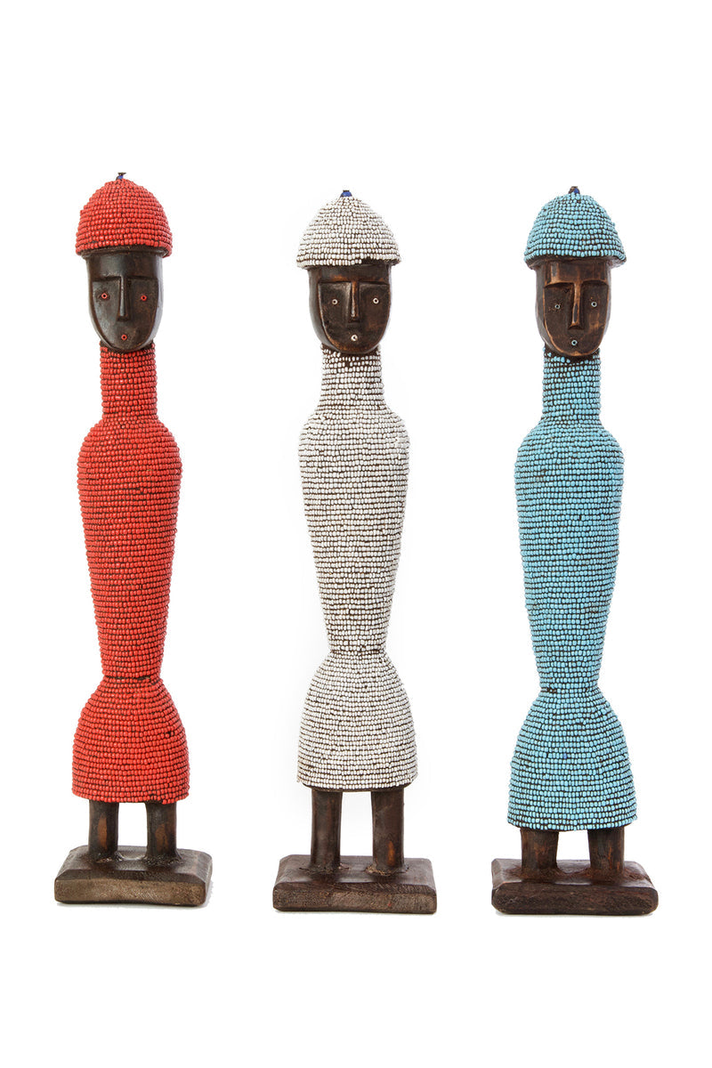 13" Beaded Namji Doll with Hat