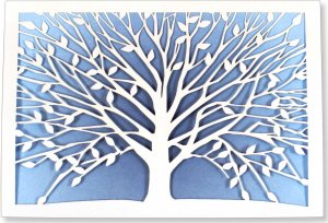 Tree of Life Laser-Cut Note Cards