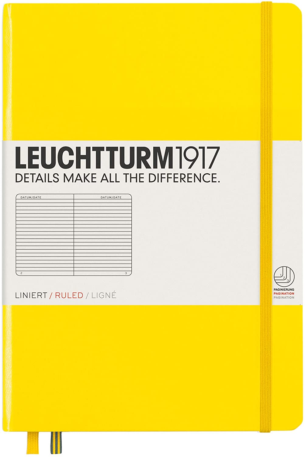 Leuchtturm1917 Ruled/Lined Notebook Medium