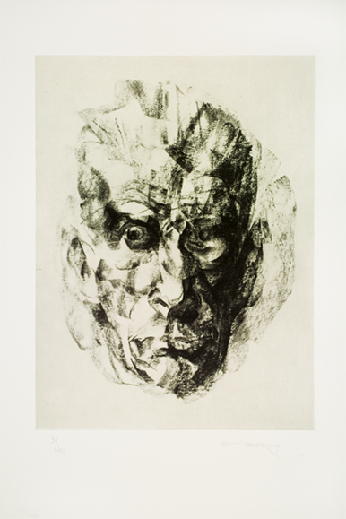 LOUIS LE BROCQUY, Image of Samuel Beckett