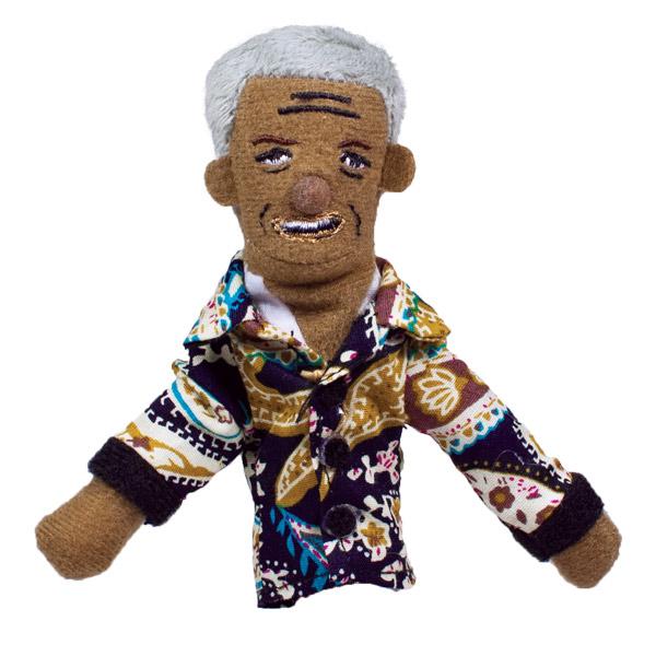 Magnetic Finger Puppet Nelson Mandela