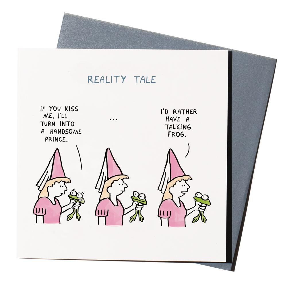 Reality Tale Greeting Card