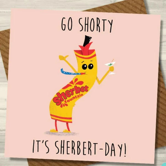 It's Sherbert-day Greeting Card