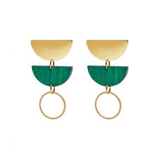 Jenny Emerald Earrings