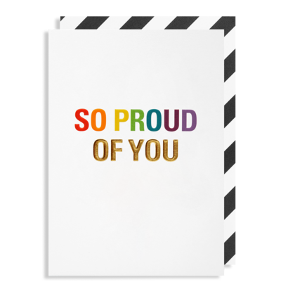 So Proud of You Greeting Card