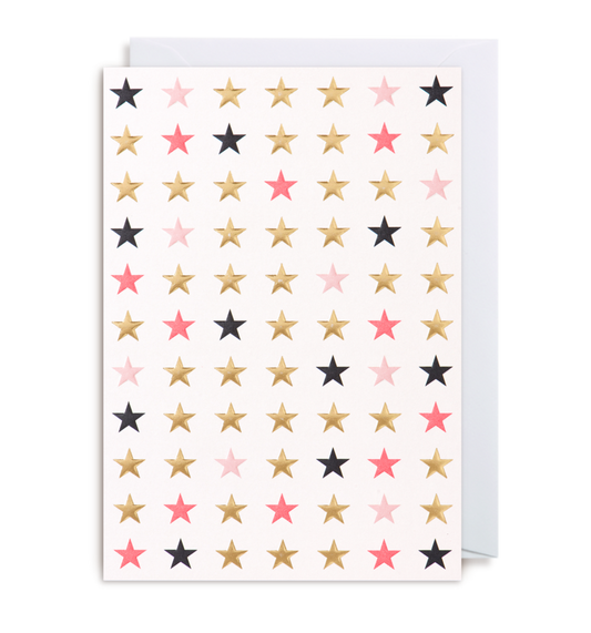 Postco Stars Greeting Card