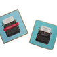 Typewriter Small Porcelain Tray